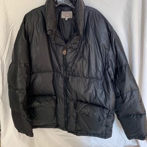 Armani Jeans black puffer jacket